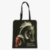 Unicorn Horse Zip Tote Bag for shopping