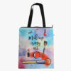 Makeup is My Art Multi Color Zip Tote Bag