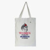 Women Print White Tote Bag for Shopping