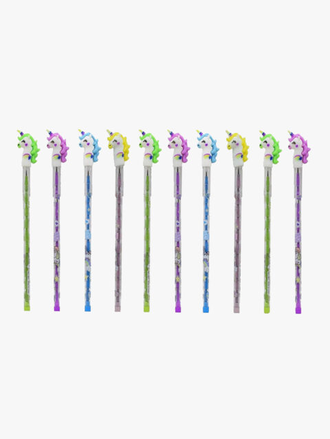 Set of 10 Unicorn Push-up Non - Sharpening