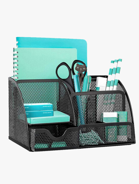 7 Compartment Pencil Holder for Office & Home