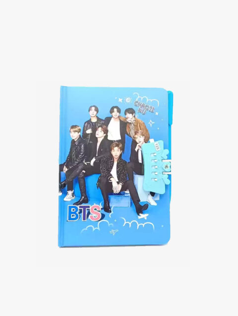 BTS Lock Diary with Pen for Fans & Collectors