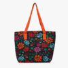 Medium Multiflower Colorful Printed Fatty Bag