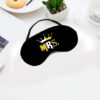 Mrs. Crown Print Sleep Eye Mask