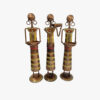 3 Candle Holder Multipurpose Decorative Pen Holder