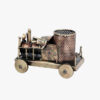 Multipurpose Metal Train Engine Pen Holder