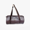 Brown Leather Gym Bag