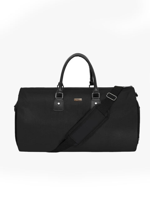 Fabric Duffle Bag with Shoe Compartment